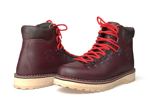  DIEMME靴子3d模型 