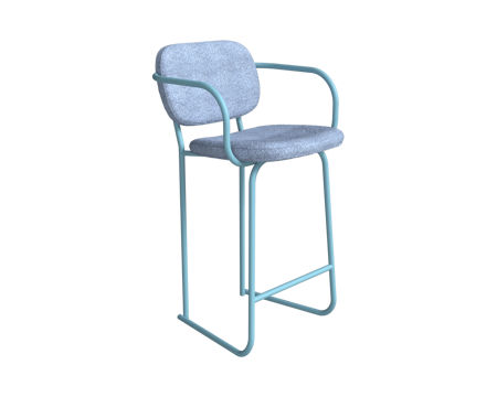  4Corners 吧椅3d模型 