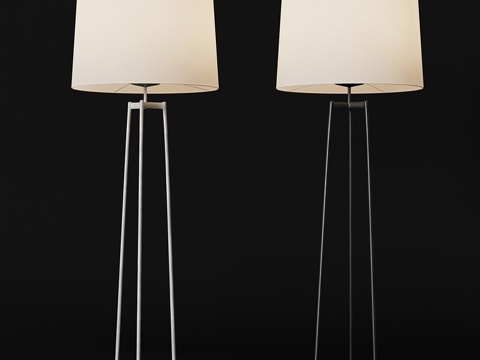  克里斯蒂安·利埃格设计藤蔓落地灯3d模型 