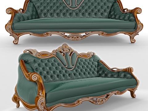  氛围沙发3d模型 