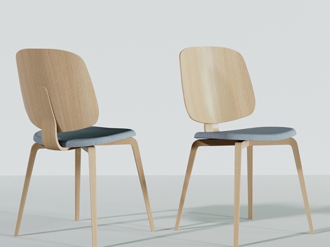  博康普奥胡斯椅3d模型 