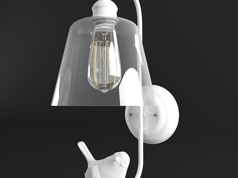  壁灯 Arte Lamp Passero A4289AP-13d模型 