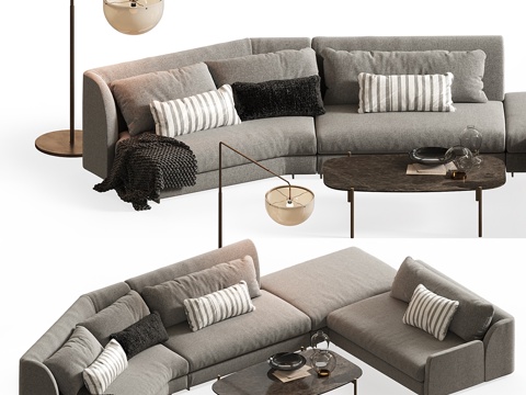  CTS Salotti Bloom3d模型 