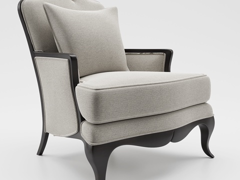  萨琳娜休闲椅3d模型 