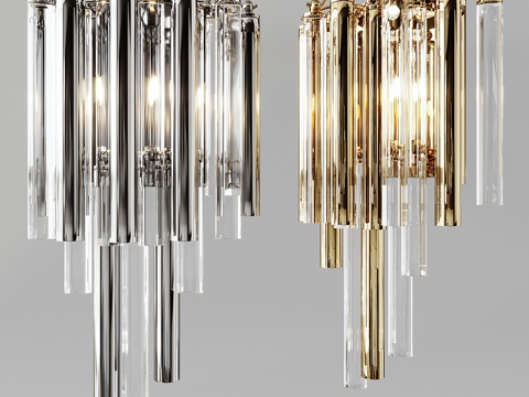  吉吉壁灯3d模型 