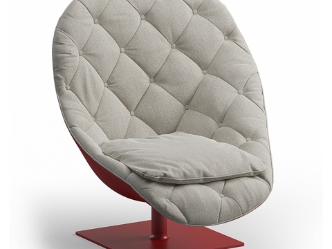  Moroso波西米亚扶手椅3d模型 