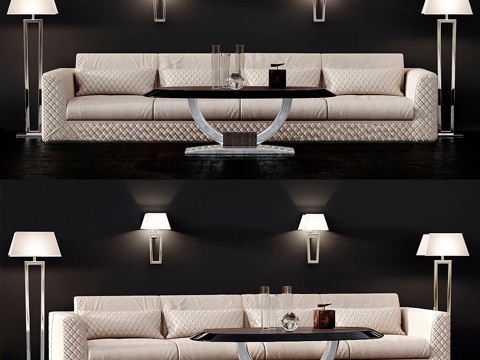  DV家居COOPER沙发3d模型 