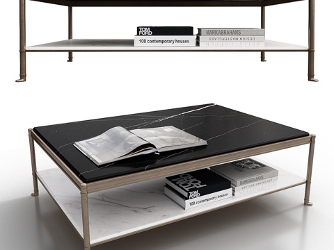  HOLLYHUNT D ORSAY鸡尾酒桌3d模型 