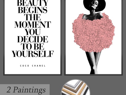  壁画套装 No 5333d模型 