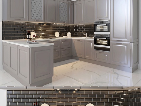  厨房_埃薇塔_3d模型 