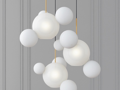  Giopato &amp; Coombes Bolle Bls 灯3d模型 