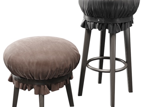  Frag popit 豆袋椅3d模型 