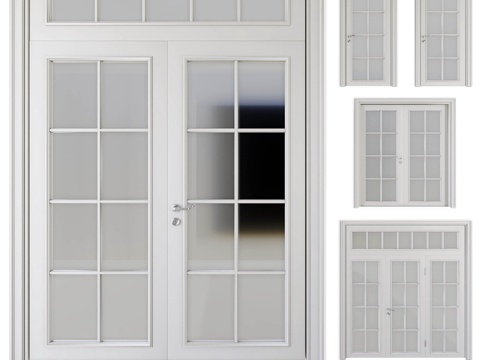  Volhovec_门_系列_巴黎_套装33d模型 