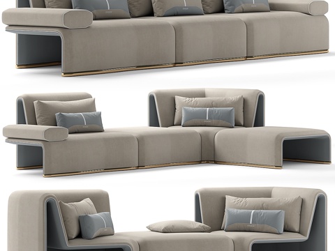  我的设计沙发3d模型 