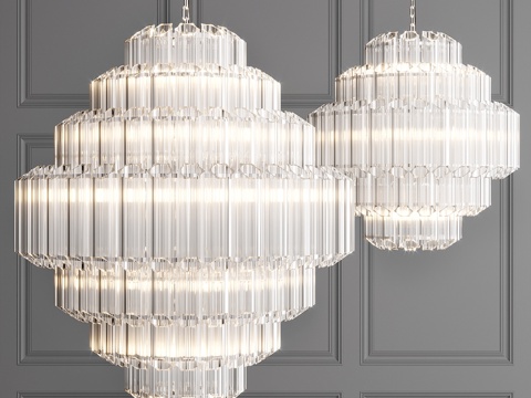  维托里亚吊灯3d模型 