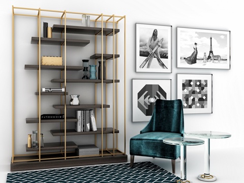  艾克霍尔茨套装3d模型 