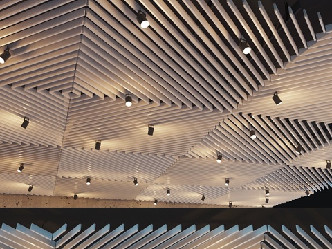  假天花板支架 213d模型 