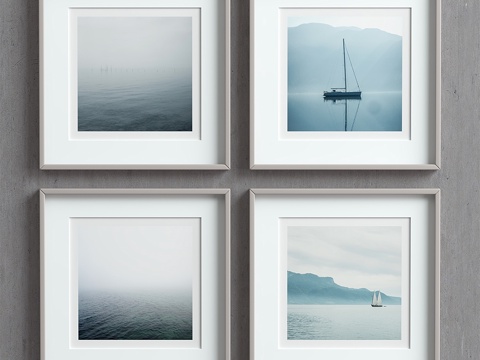  相框套装-663d模型 