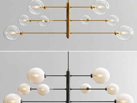  Aromas del Campo Atom 吊灯3d模型 