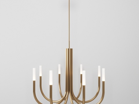  凯莉·韦斯特勒设计卢梭中型吊灯3d模型 