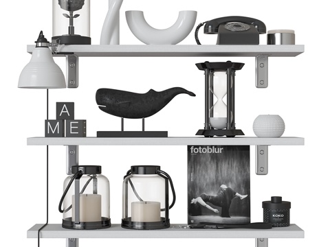  装饰套装_103d模型 