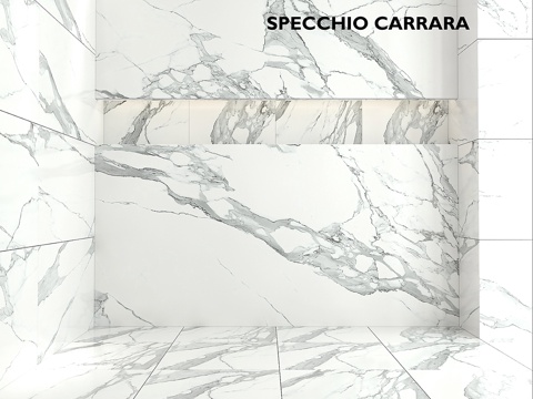  图巴津单体卡拉拉镜面大理石3d模型 