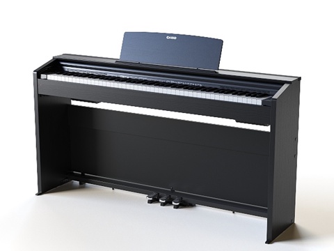  卡西欧PX-870 BK Privia数码钢琴3d模型 