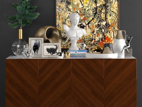  套装106 -蓝色套装3d模型 