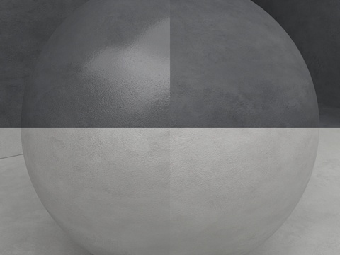  无缝材料 - 微混凝土、混凝土、灰泥3d模型 