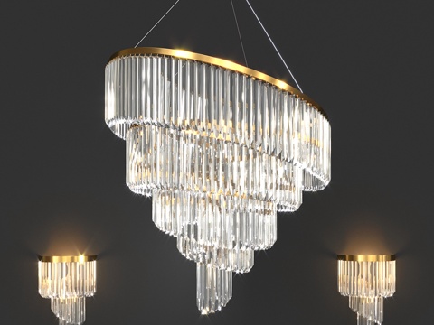  卡斯特罗皇家照明3d模型 