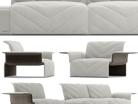  我的设计沙发3d模型 