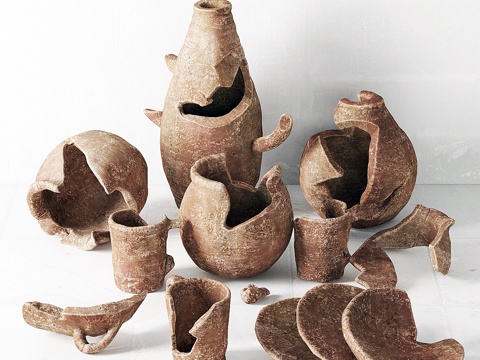  旧陶器    旧陶器3d模型 