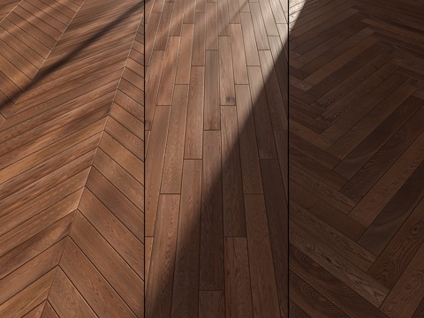  塔马林多拼花地板 - Vray材质3d模型 