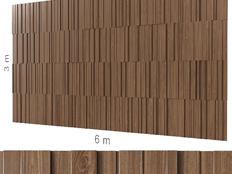  装饰墙 85.3d模型 