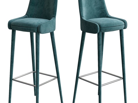  蒙特贝尔吧凳3d模型 