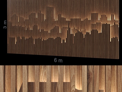  装饰墙 118.3d模型 