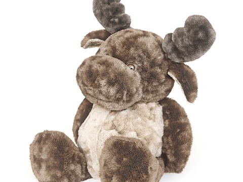  儿童玩具毛绒驯鹿3d模型 