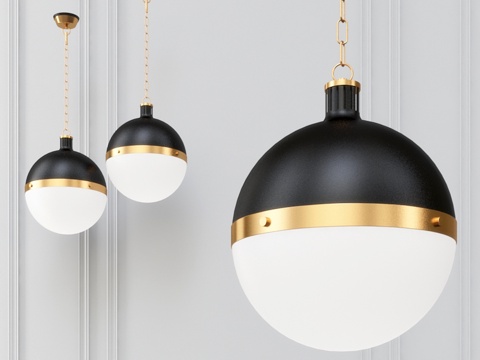  超大Hiks吊灯3d模型 