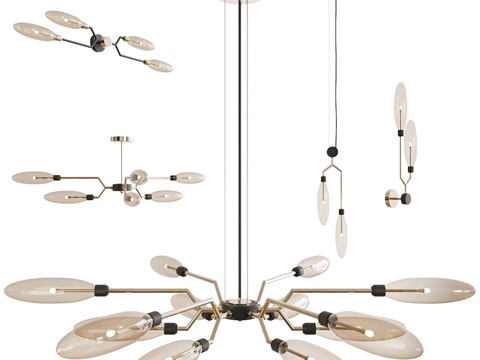  Maytoni Ventura套装3d模型 