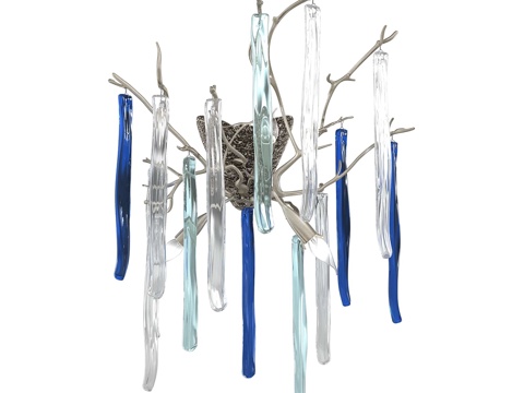  Serip 玻璃壁灯 炫彩款3d模型 