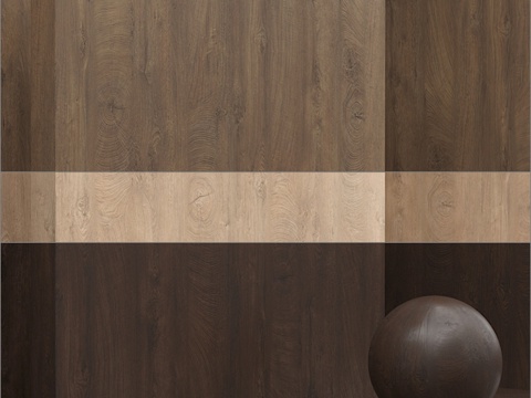  材料 木材    贴面（无缝） - 套装 433d模型 