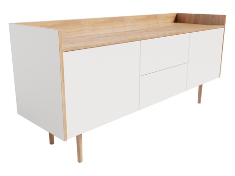  JYSK 餐边柜3d模型 