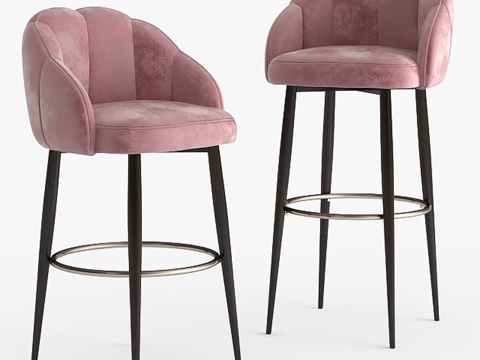  Violet Garbo吧凳3d模型 