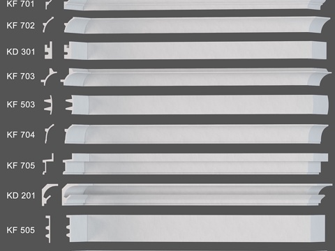  Cornices Tesori（第二部分）3d模型 