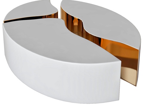  Covet Lounge出品Boca Do Lobo咖啡桌3d模型 