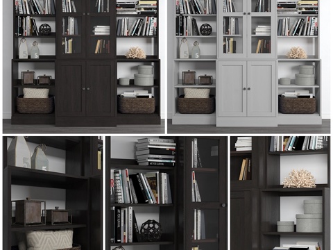  Havsta储物组合3d模型 