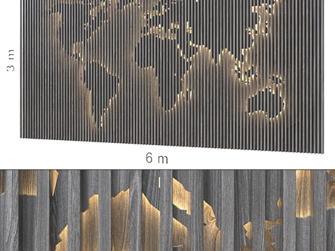  装饰墙 146.3d模型 