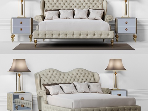  DOLFI ADELAIDE床3d模型 