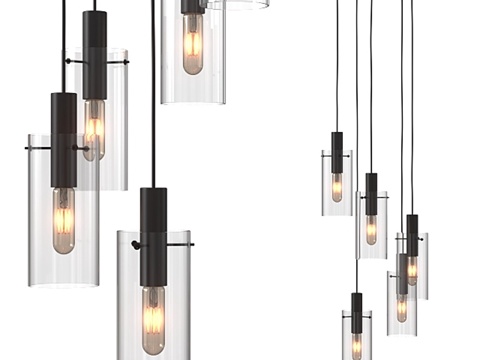  Eglo Montefino 97368. 吊灯3d模型 