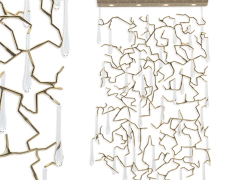  Aqua Wall Panel3d模型 